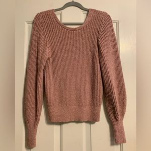 A&F Button Back Sweater